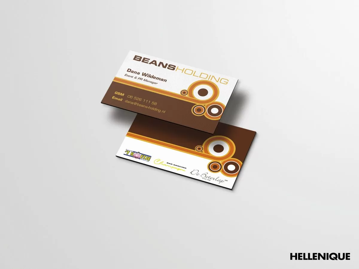 drukwerk voor Beans Holding