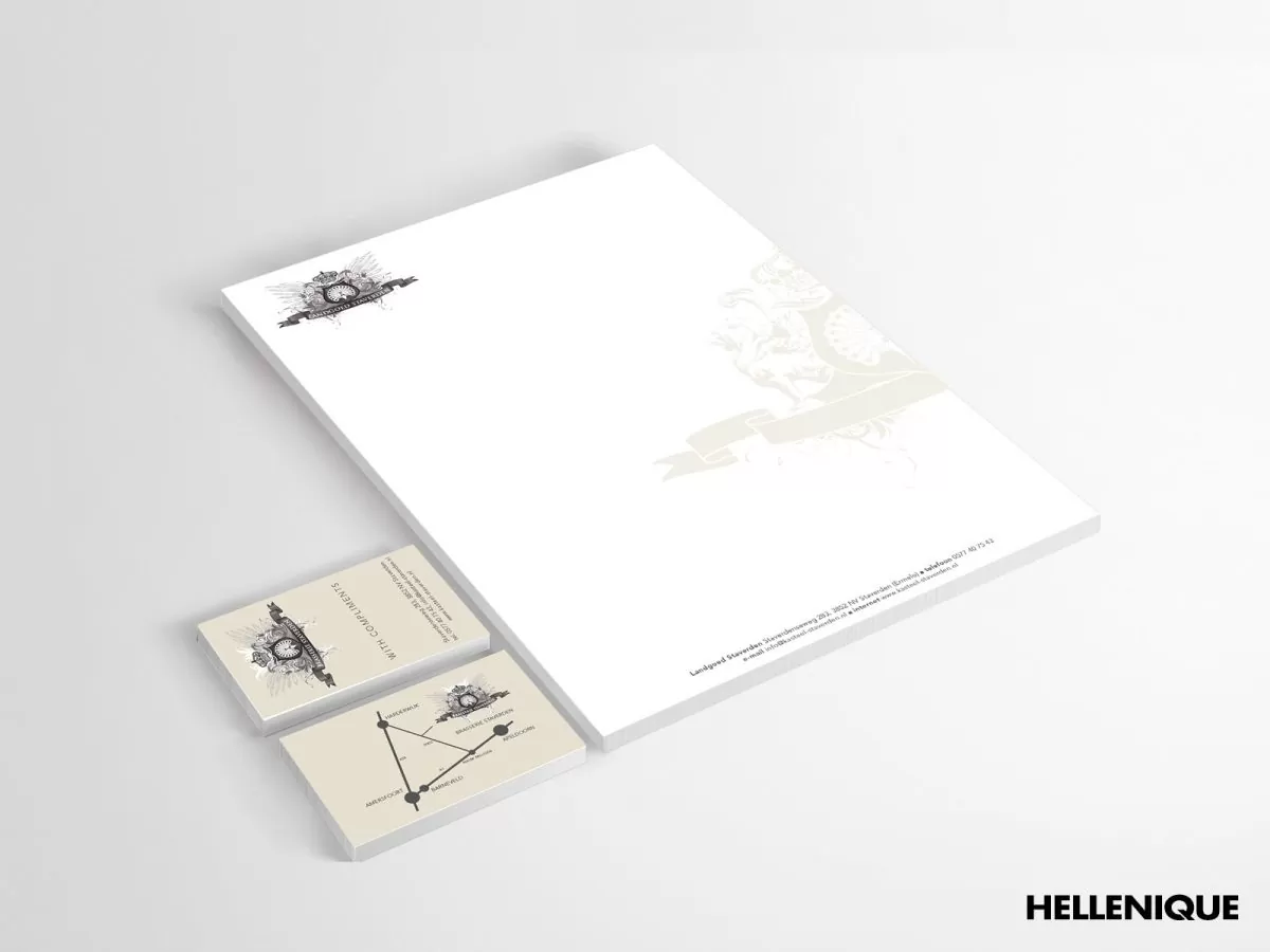 Huisstijl voor Brasserie Staverden