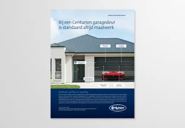 Advertentieserie Centurion Garagedeuren
