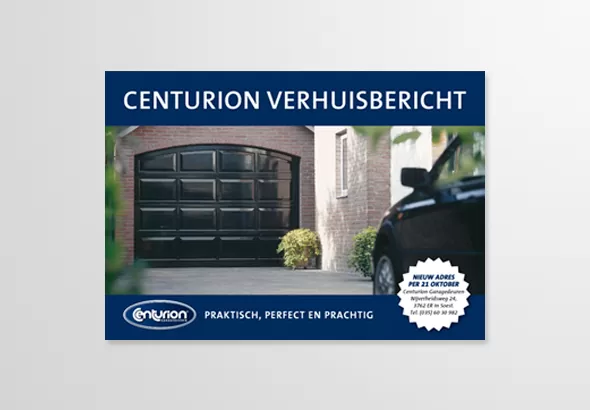 Direct mail Centurion Garagedeuren