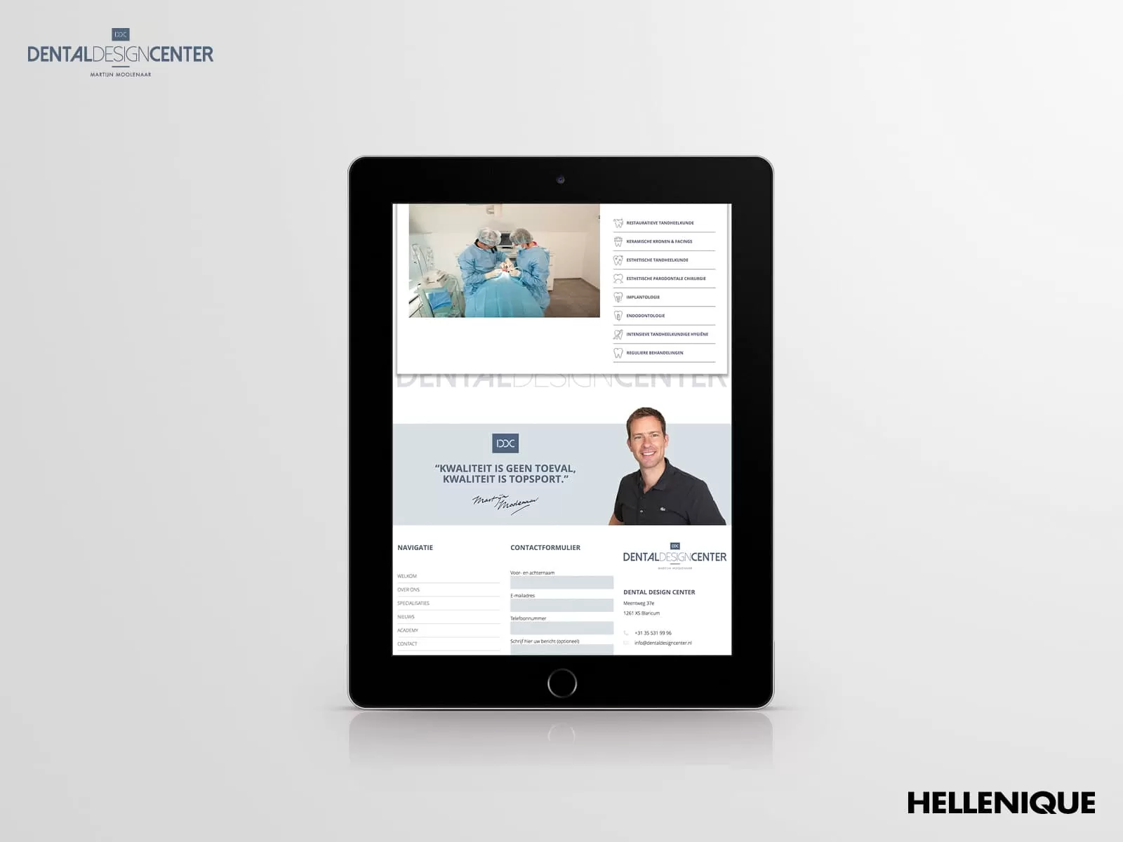 Dental Design Center huisstijl