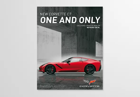 Corvette C7 advertentie 1