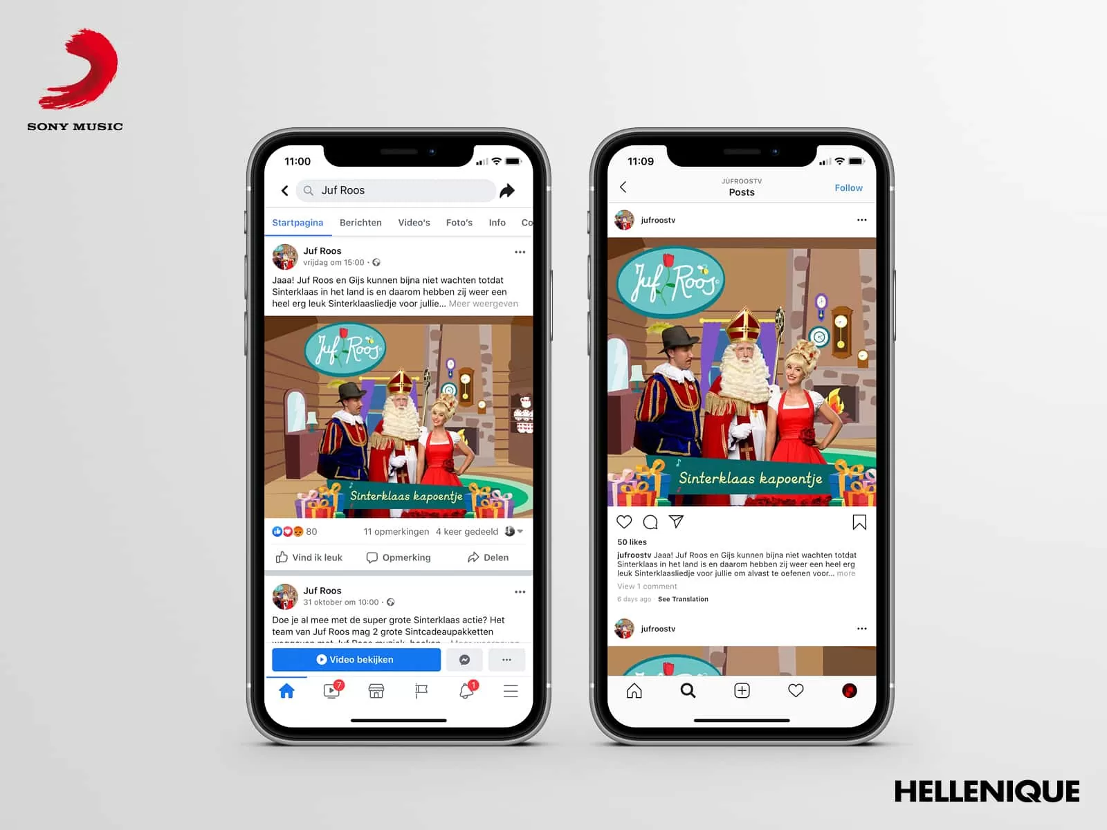 Juf Roos Sinterklaas marketingcampagne 4