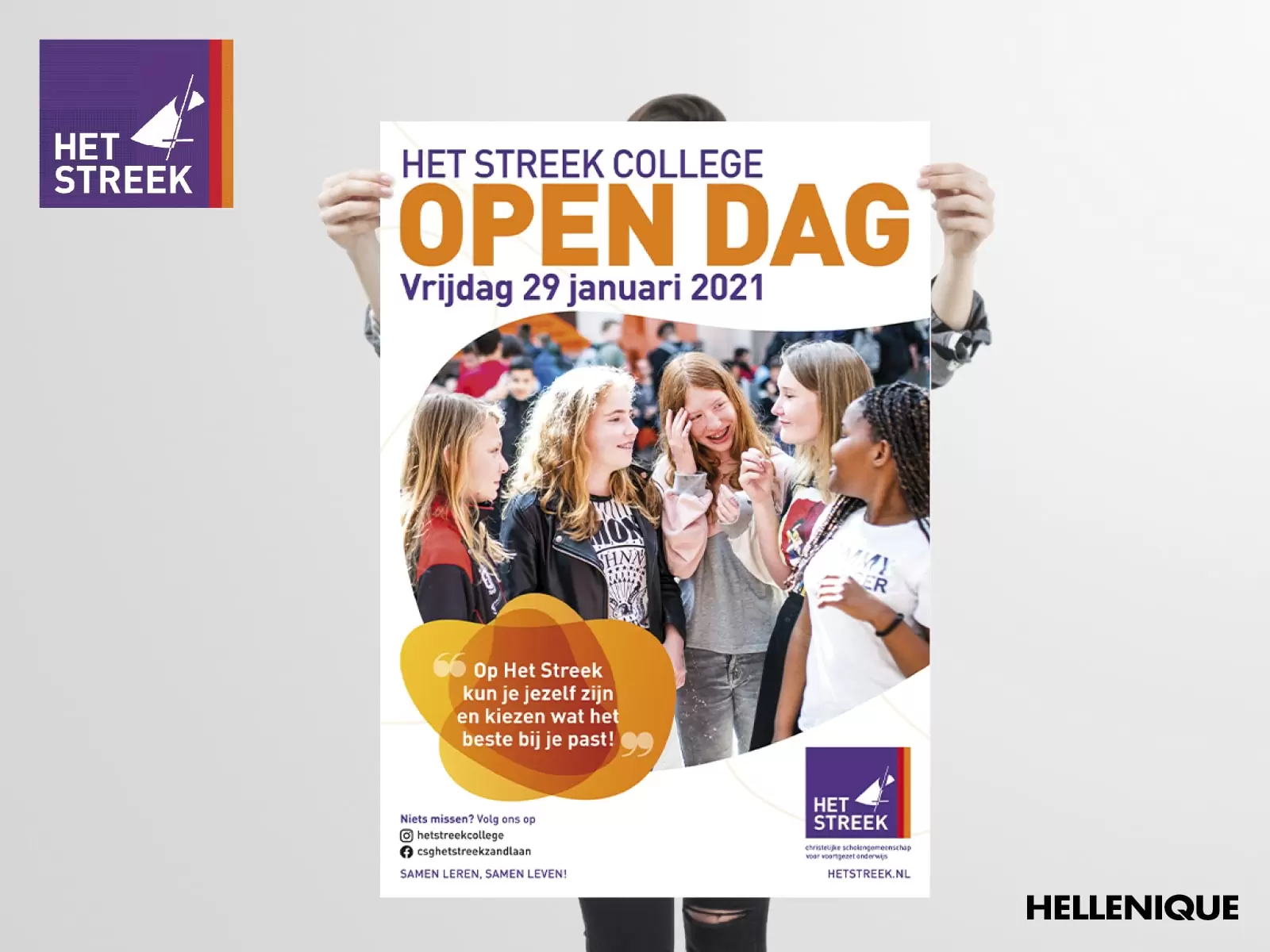 Nieuwe huisstijl scholengemeenschap Het Streek 13
