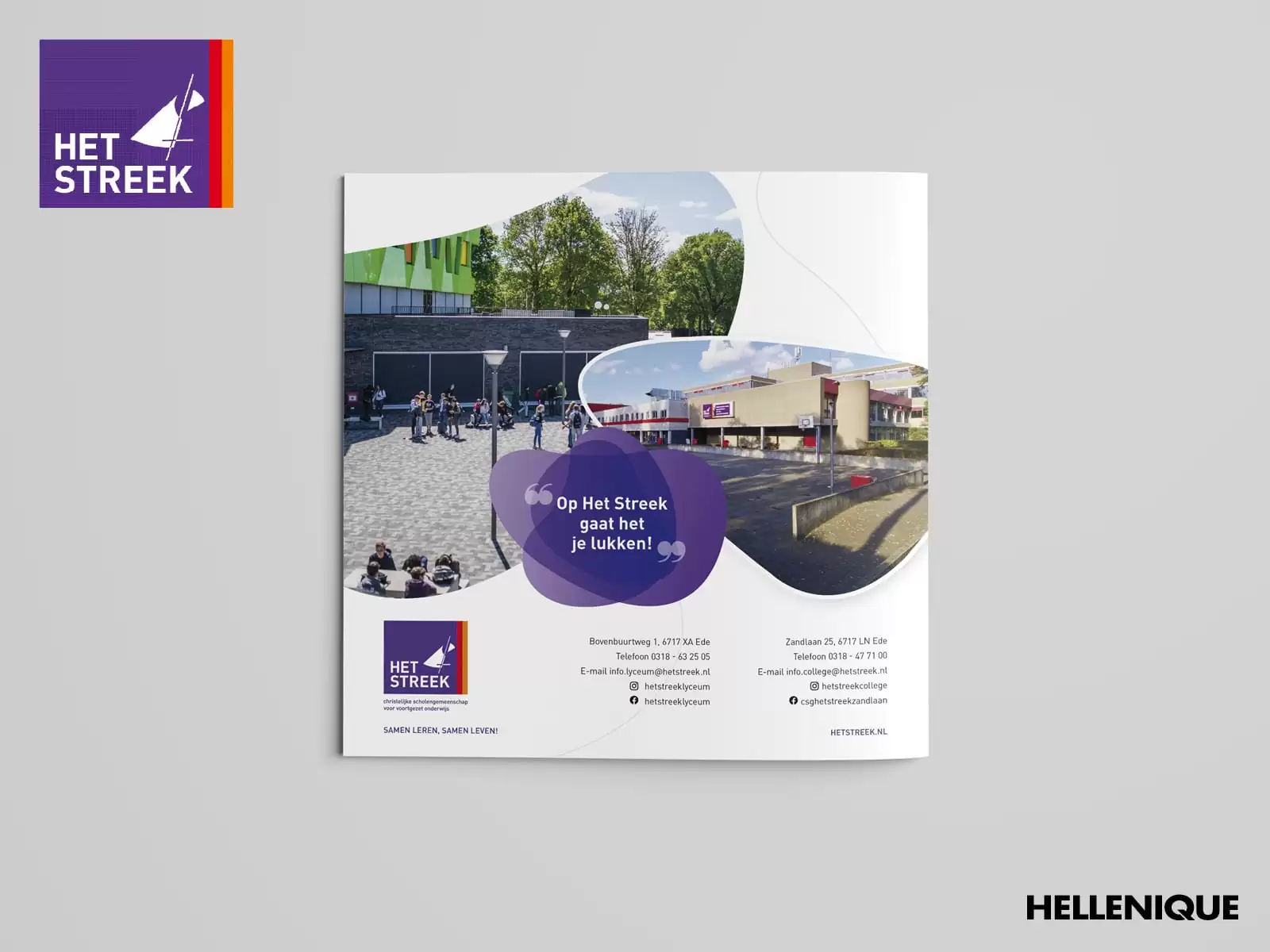 Nieuwe huisstijl scholengemeenschap Het Streek 3