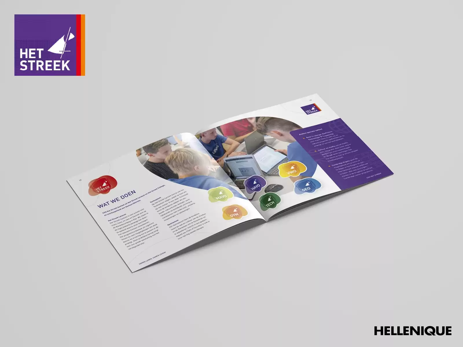 Nieuwe huisstijl scholengemeenschap Het Streek 5