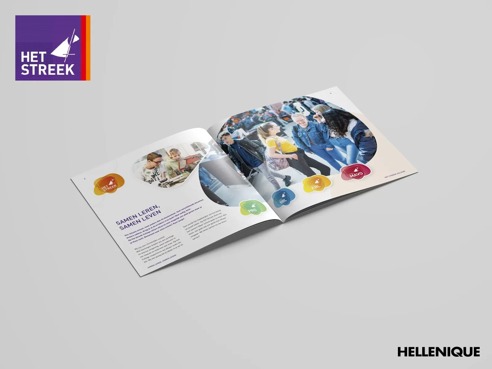 Nieuwe huisstijl scholengemeenschap Het Streek 7