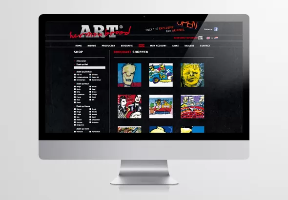 Herman Brood Art webshop