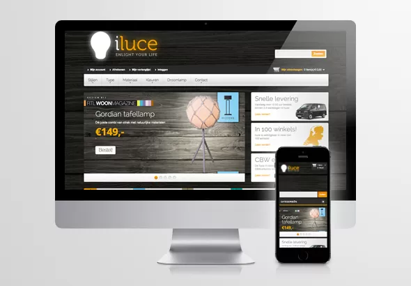 iLuce branding en webshop 1