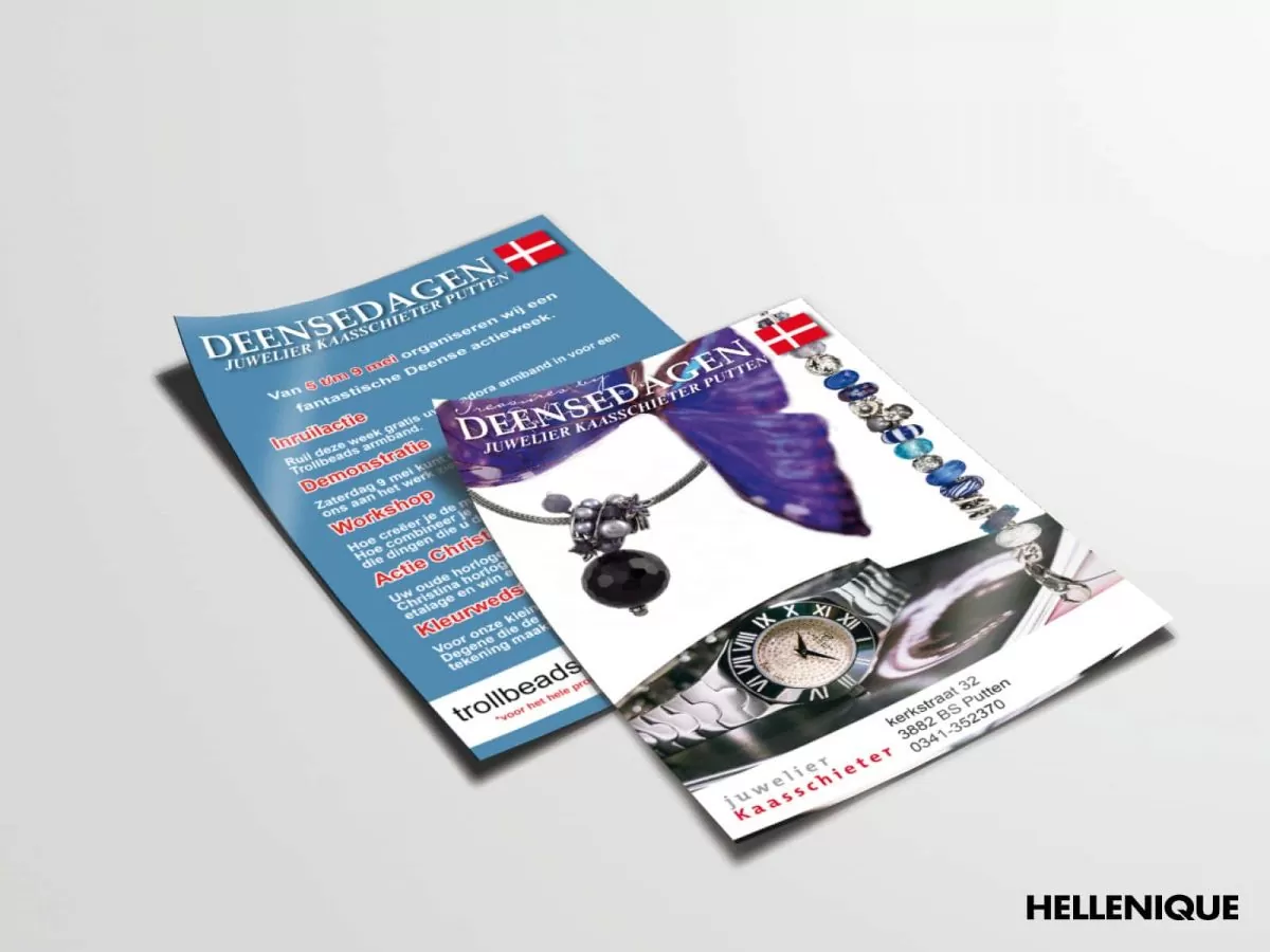 Juwelier Kaasschieter flyer