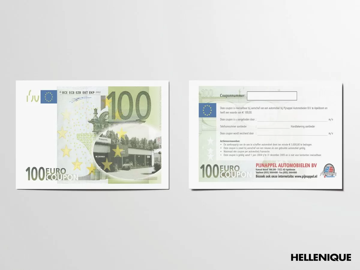 Pijnappel Automobielen coupon 1