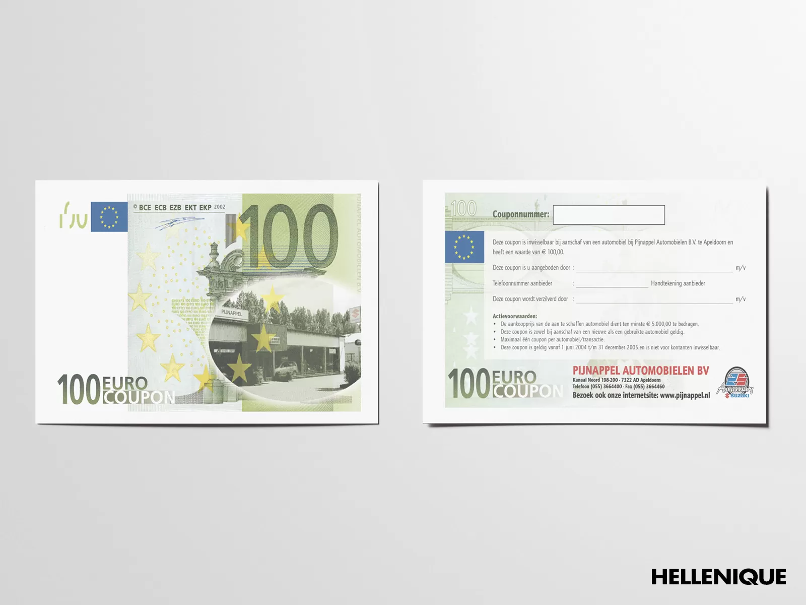 Pijnappel Automobielen coupon 2
