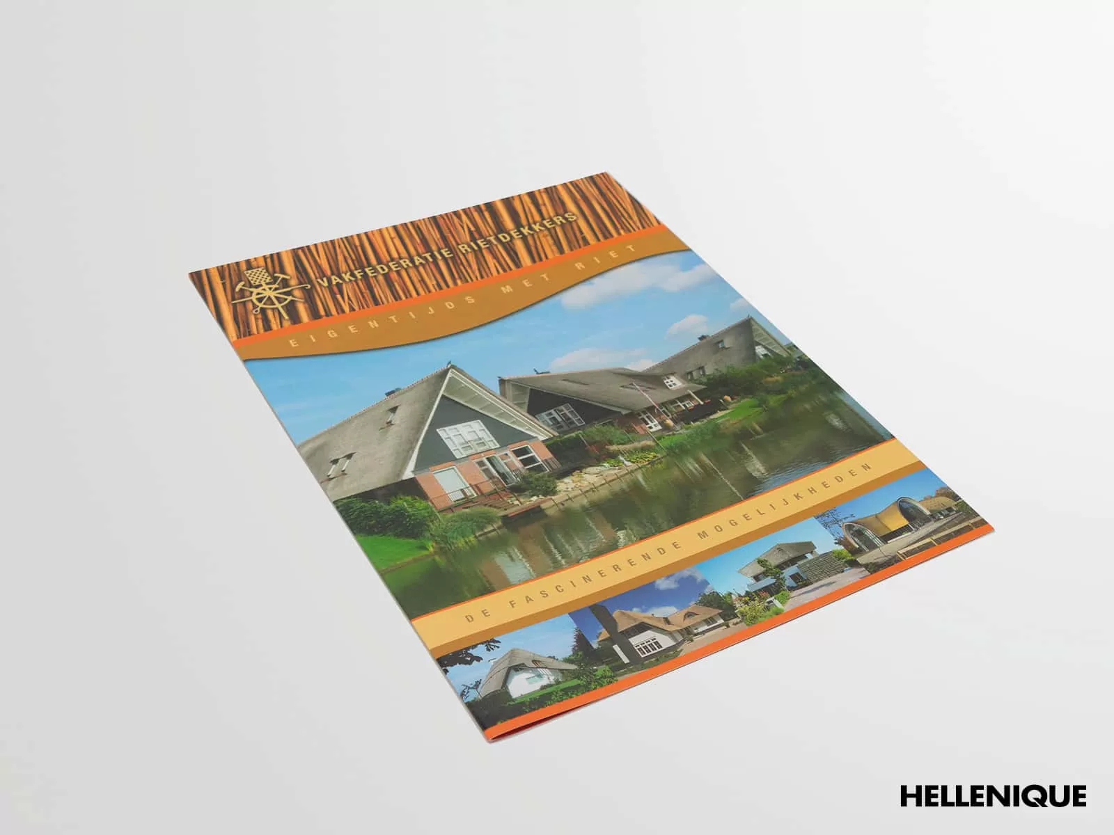 Vakfederatie Rietdekkers map en brochures 4