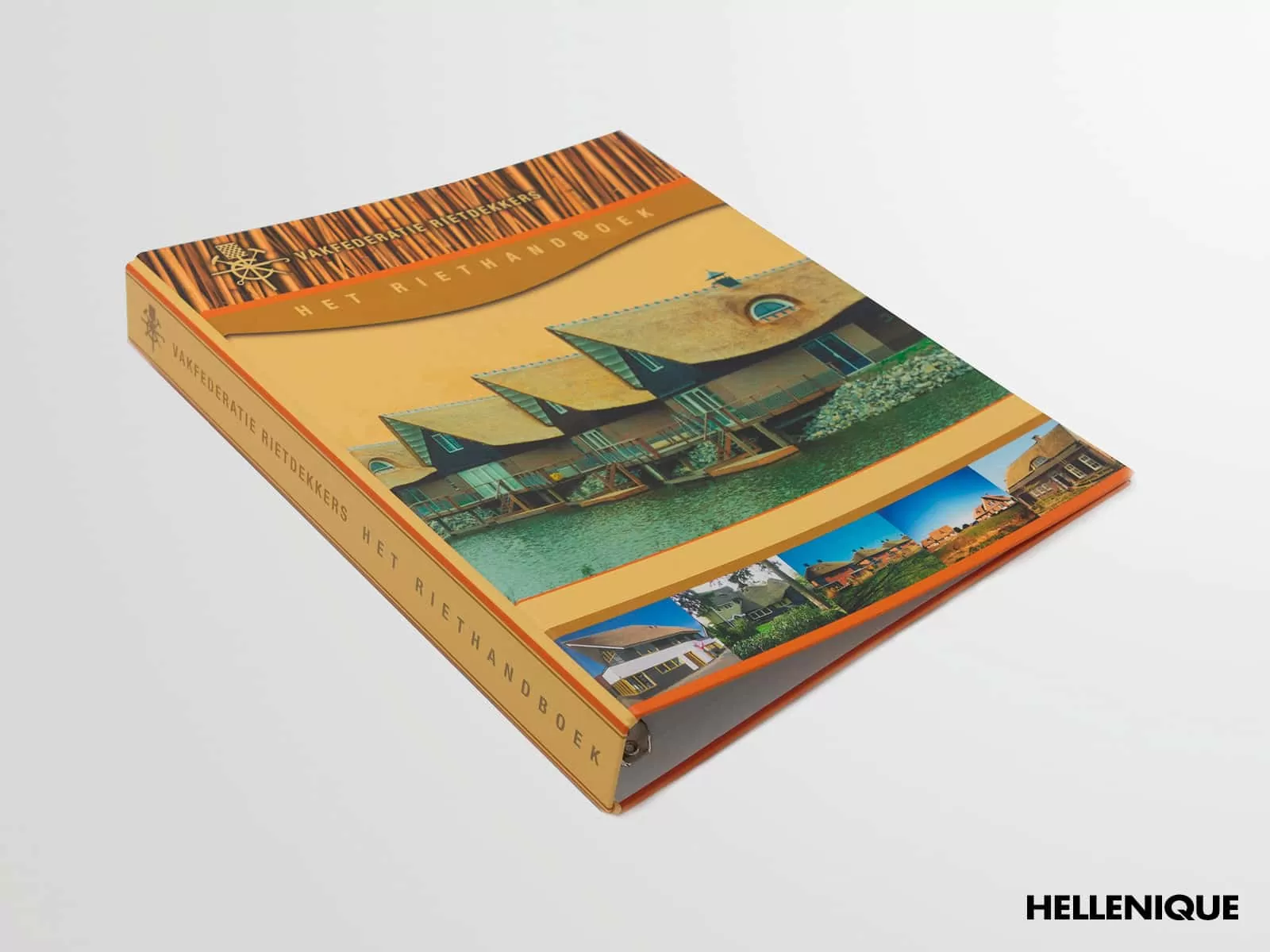 Vakfederatie Rietdekkers map en brochures 3