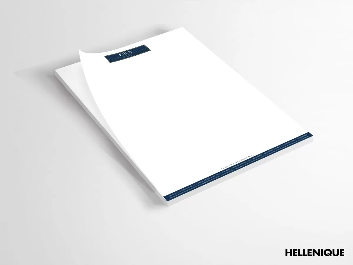 RHS Groep briefpapier 1