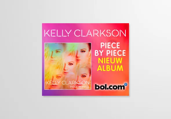 Kelly Clarkson online bannering